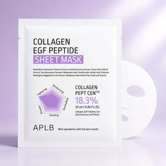 APLB Collagen EGF Peptide Sheet Mask (25ml x 1Pc) APLB