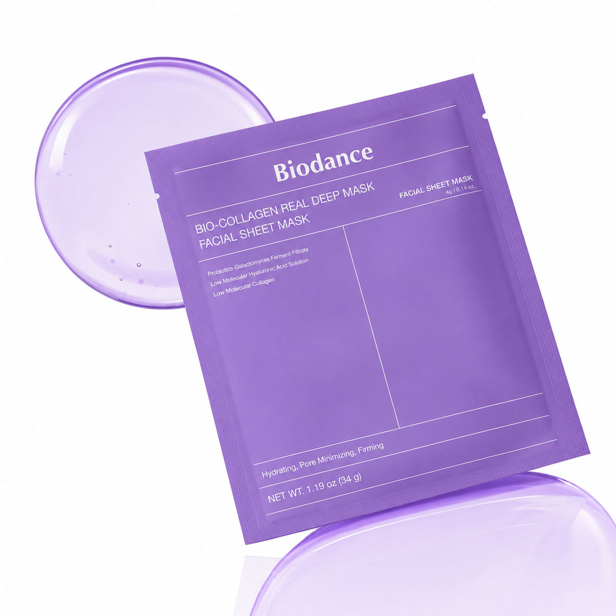 Biodance Rejuvenating Caviar PDRN Real Deep Mask 34g - Korean Skincare, Hydrating, Brightening, Anti-Aging, Sensitive Skin, Daily Care Biodance