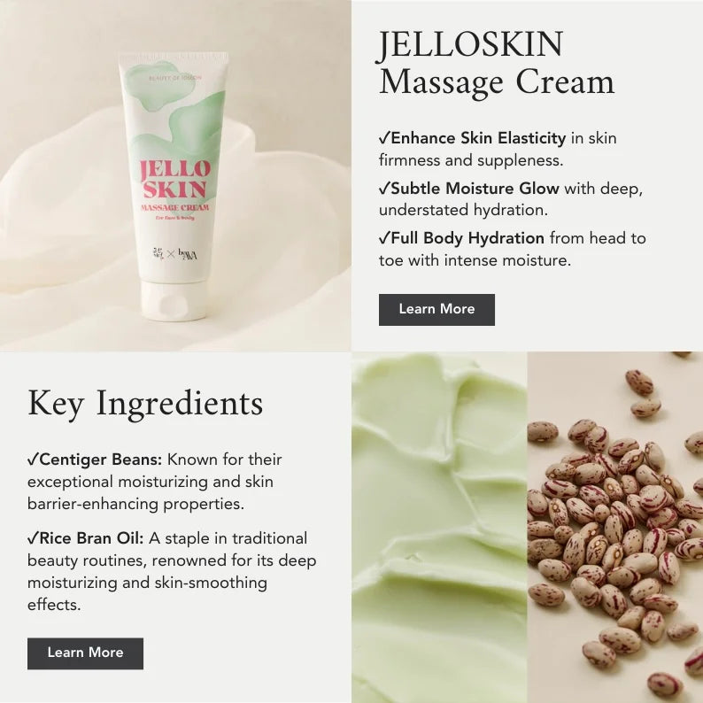 Beauty Of Joseon Jelloskin Massage Cream for Face & Body - 200ml Beauty Of Joseon