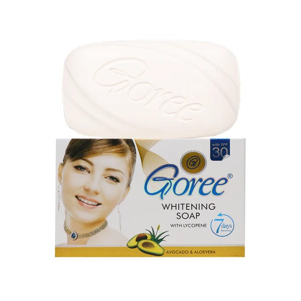 Goree Whitening Soap - Avocado & Aloe Vera - 100g Goree