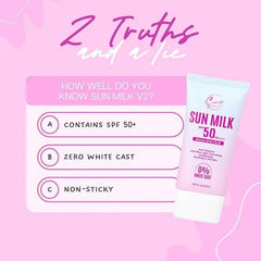 Sereese Beauty Sun Milk Spf50 Broad Spectrum Sereese