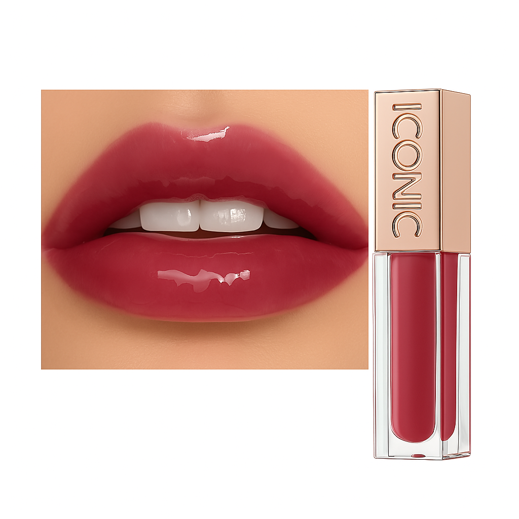 O.TWO.O Hydrating & Brightening Lip Gloss #07 Raspberry Glo Arabia