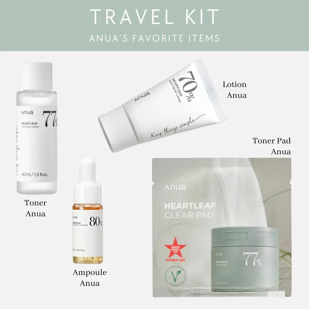 Anua Heartleaf Soothing Trial Kit Anua