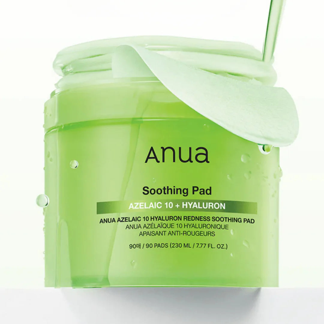 Anua Azelaic Acid 10 Hyaluron Redness Soothing Pad – 230ml (90 ea) Anua