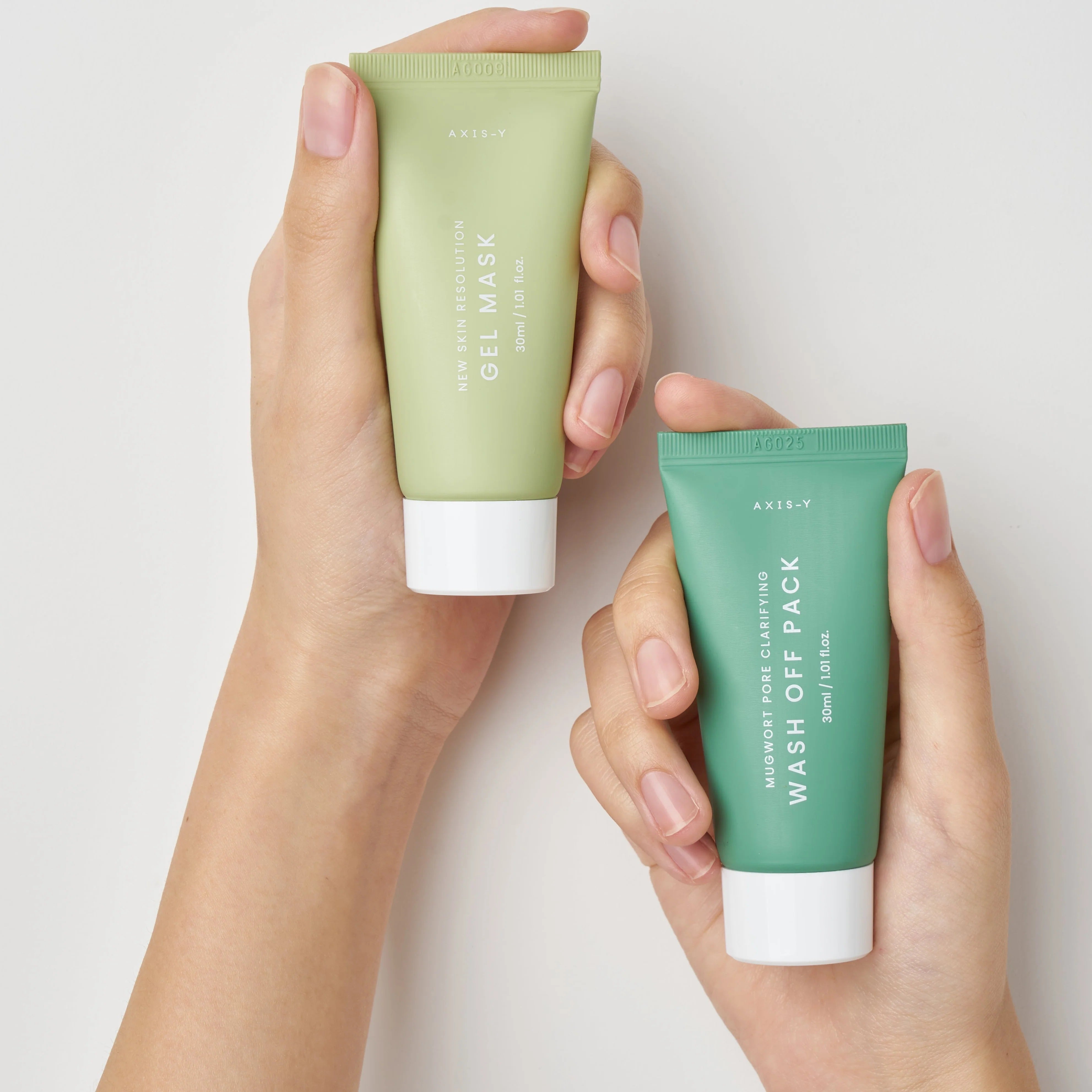 Axis-Y Mask Now Glow Later Duo Set (Gel Mask & Wash Off Pack) AXIS-Y