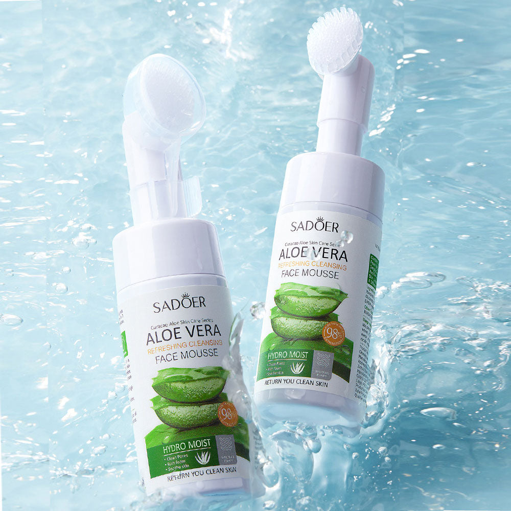 Sadoer Aloe Vera Face Mousse - 120ml Sadoer