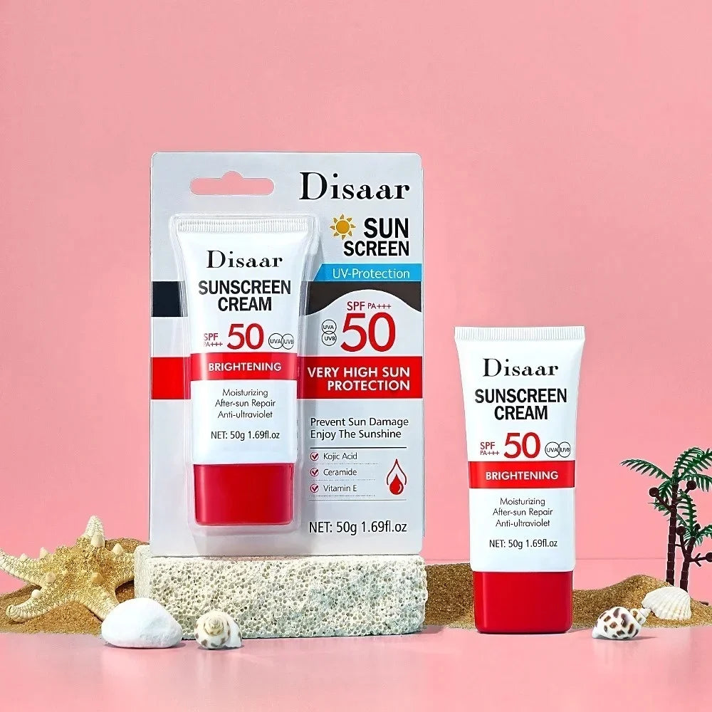 Disaar Brightening Sunscreen Cream - 50g Disaar