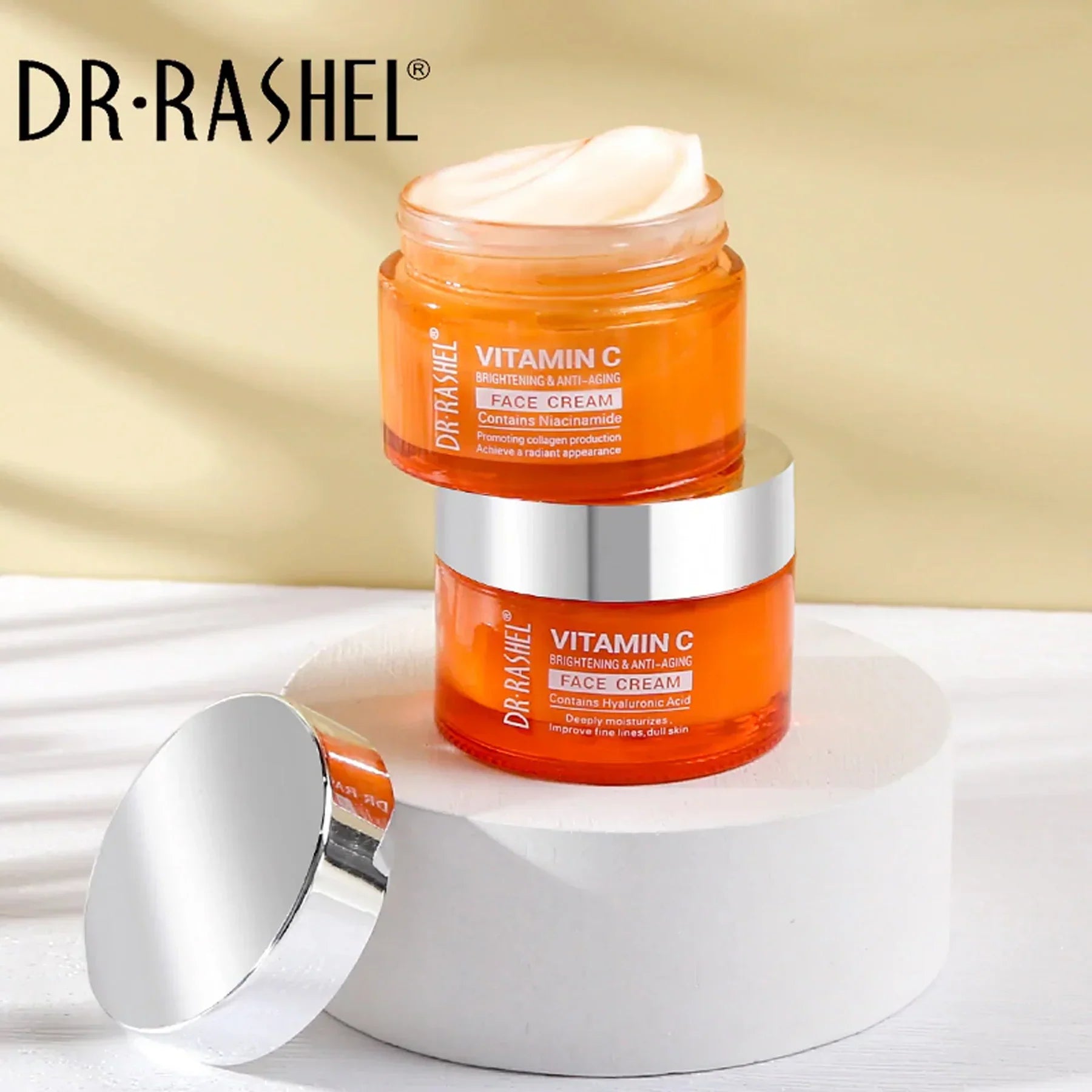 Dr.Rashel Vitamin C Brightening & Anti-aging Face Cream - 50g DR.RASHEL