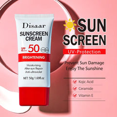 Disaar Brightening Sunscreen Cream - 50g Disaar