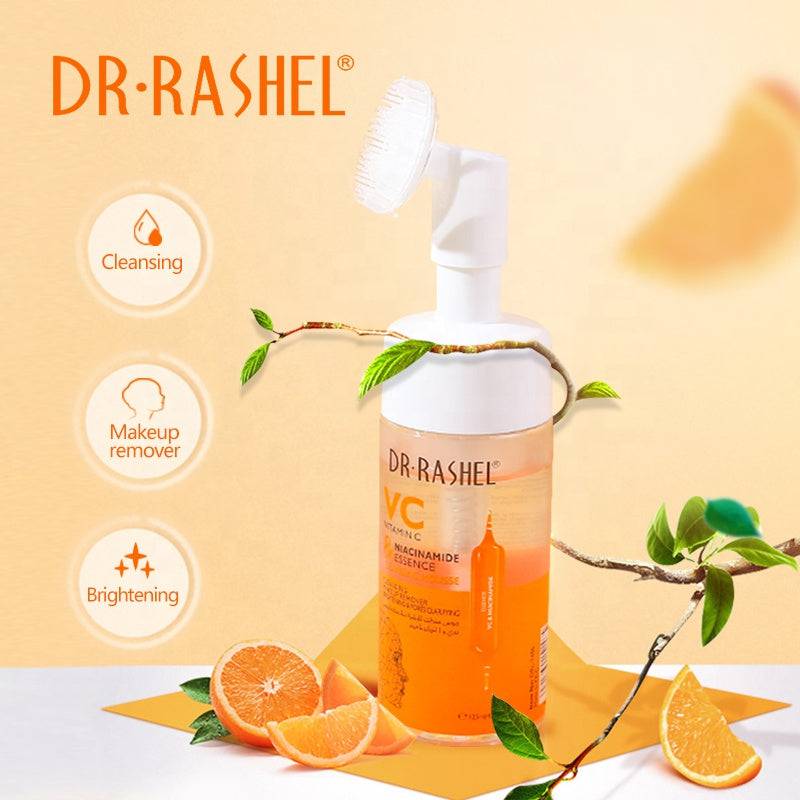 Dr.Rashel Vitamin C Niacinamide & Essence Cleansing Mousse - 125ml DR.RASHEL