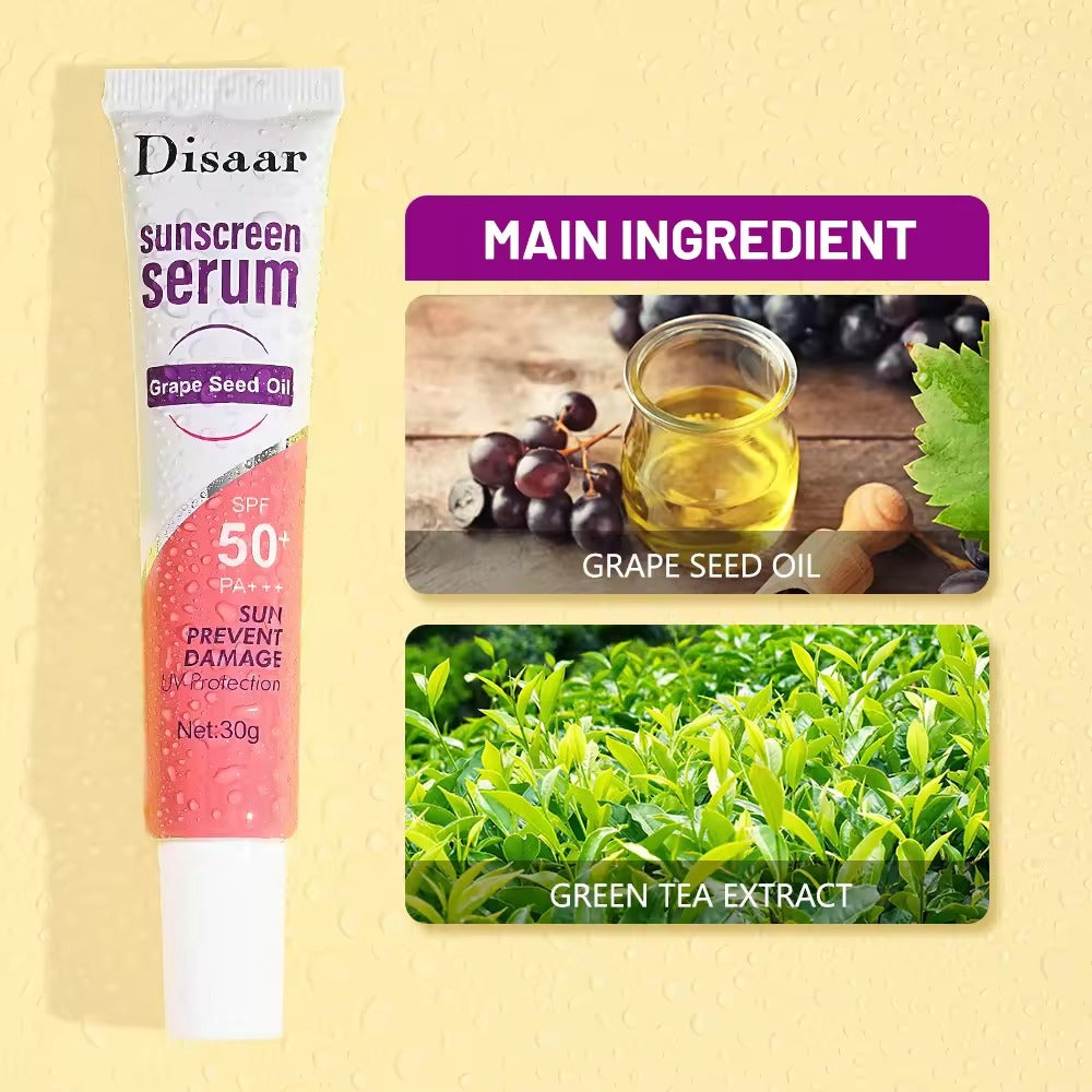 Disaar Grape Seed Oil Sunscreen Serum - 30g Isntree