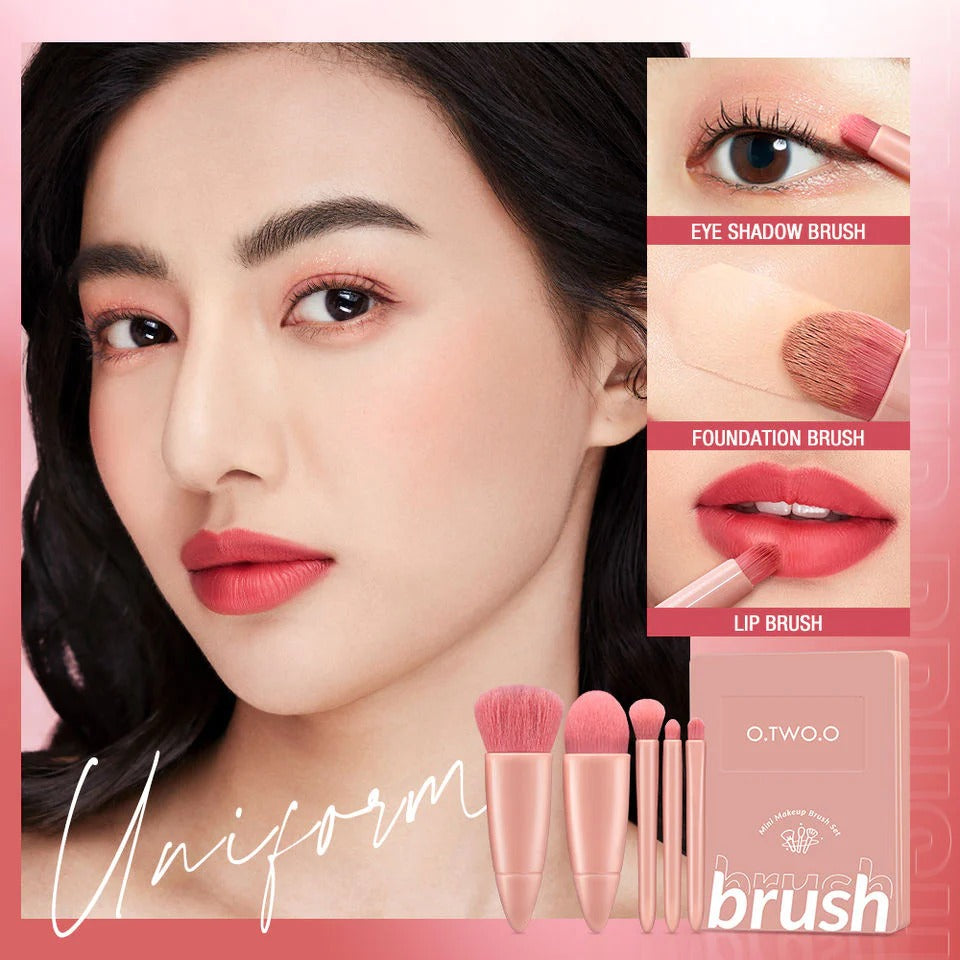 O.TWO.O Soft Fiber Makeup Brushes Set O.TWO.O