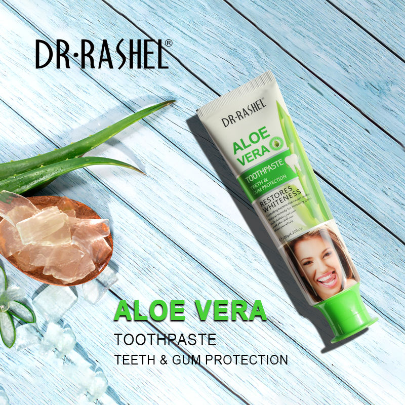Dr.Rashel Aloe Vera Tooth Paste _ Restores Whiteness - 120g Dr. Rashel