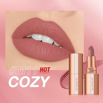 O.TWO.O Matte Finish Waterproof Long Wear Silky Lipstick M11 O.TWO.O