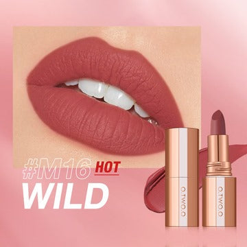 O.TWO.O Matte Finish Waterproof Long Wear Silky Lipstick M16 O.TWO.O