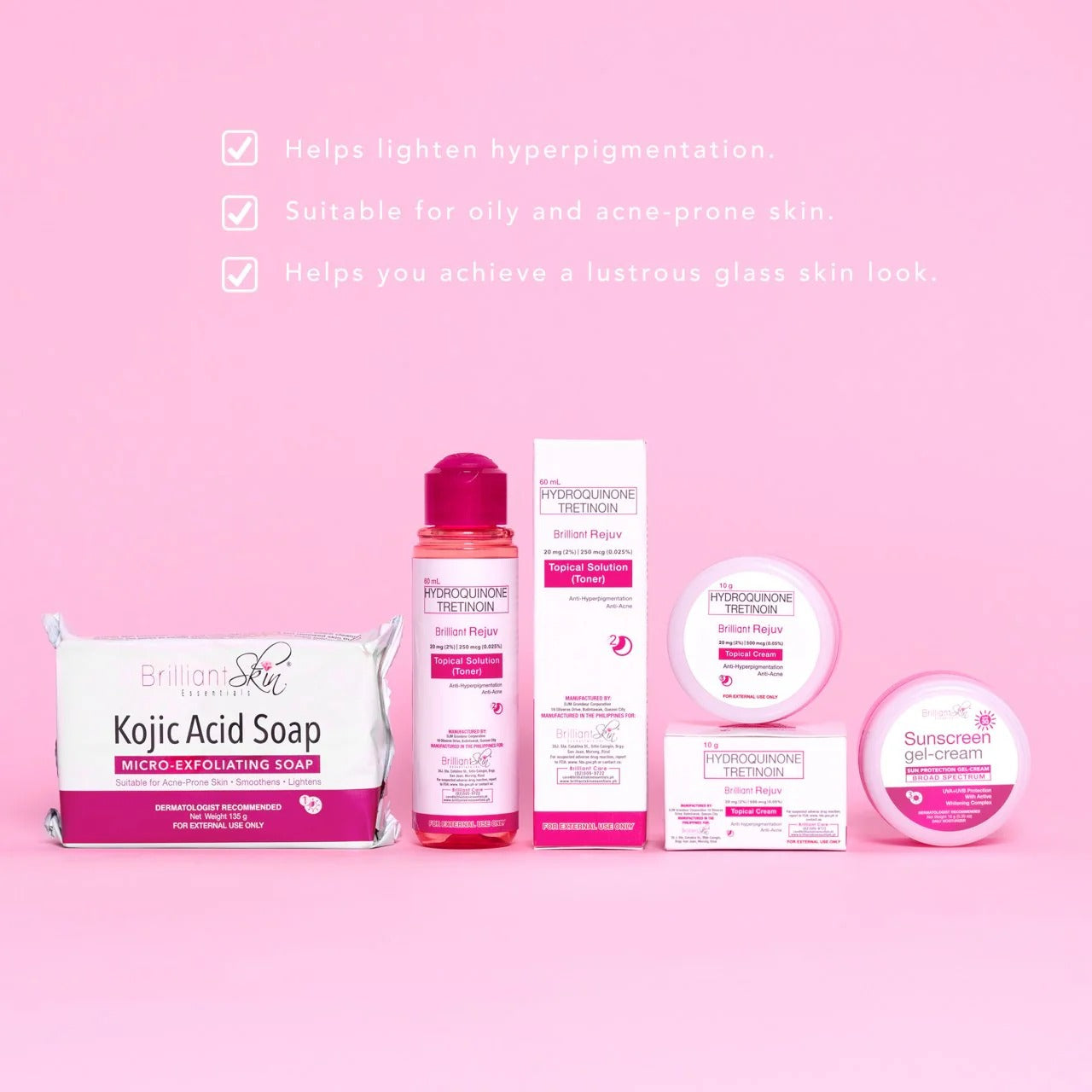 Brilliant Essentials Brilliant Rejuv Set - 4 in 1 Brilliant Skin