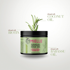 Mielle Rosemary Mint Strengthening Edge Gel - 57g MIELLE