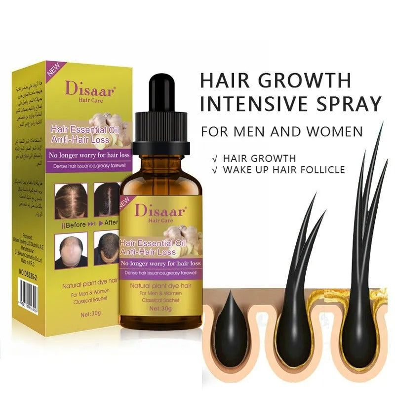 Disaar Hair Essential Oil Anti-Hair Loss - 30g Disaar