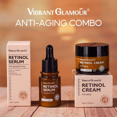 Vibrant Glamour 2 in 1 Retinol Anti-Aging Combo Glo Arabia