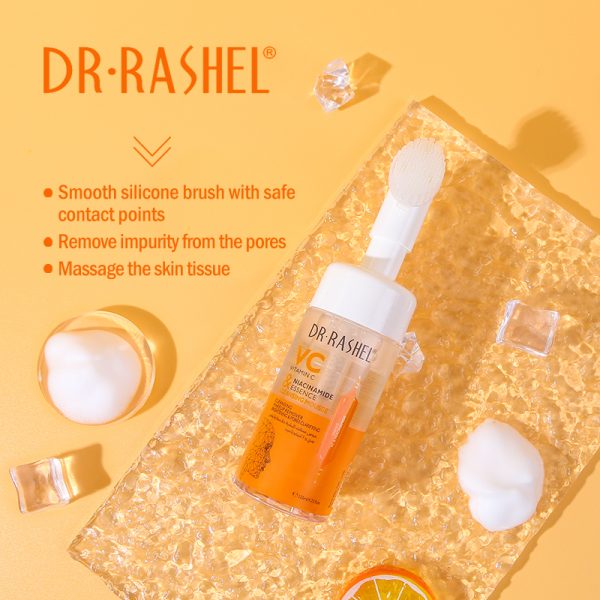 Dr.Rashel Vitamin C Niacinamide & Essence Cleansing Mousse - 125ml DR.RASHEL