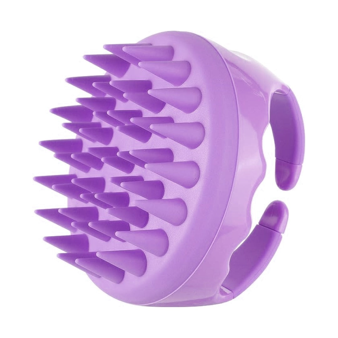 Hair Scalp Massager Shampoo Brush Purple Glo Arabia