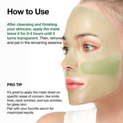 Anua Heartleaf 70 + Hyaluron Soothing Collagen Mask Box (4Pcs) Anua