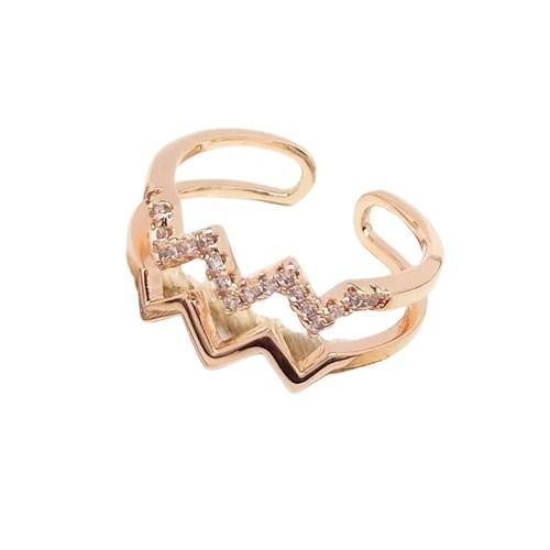 Double Wave Ring Double
