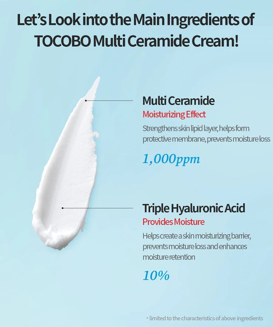 Tocobo MULTI CERAMIDE CREAM - 50ML TOCOBO