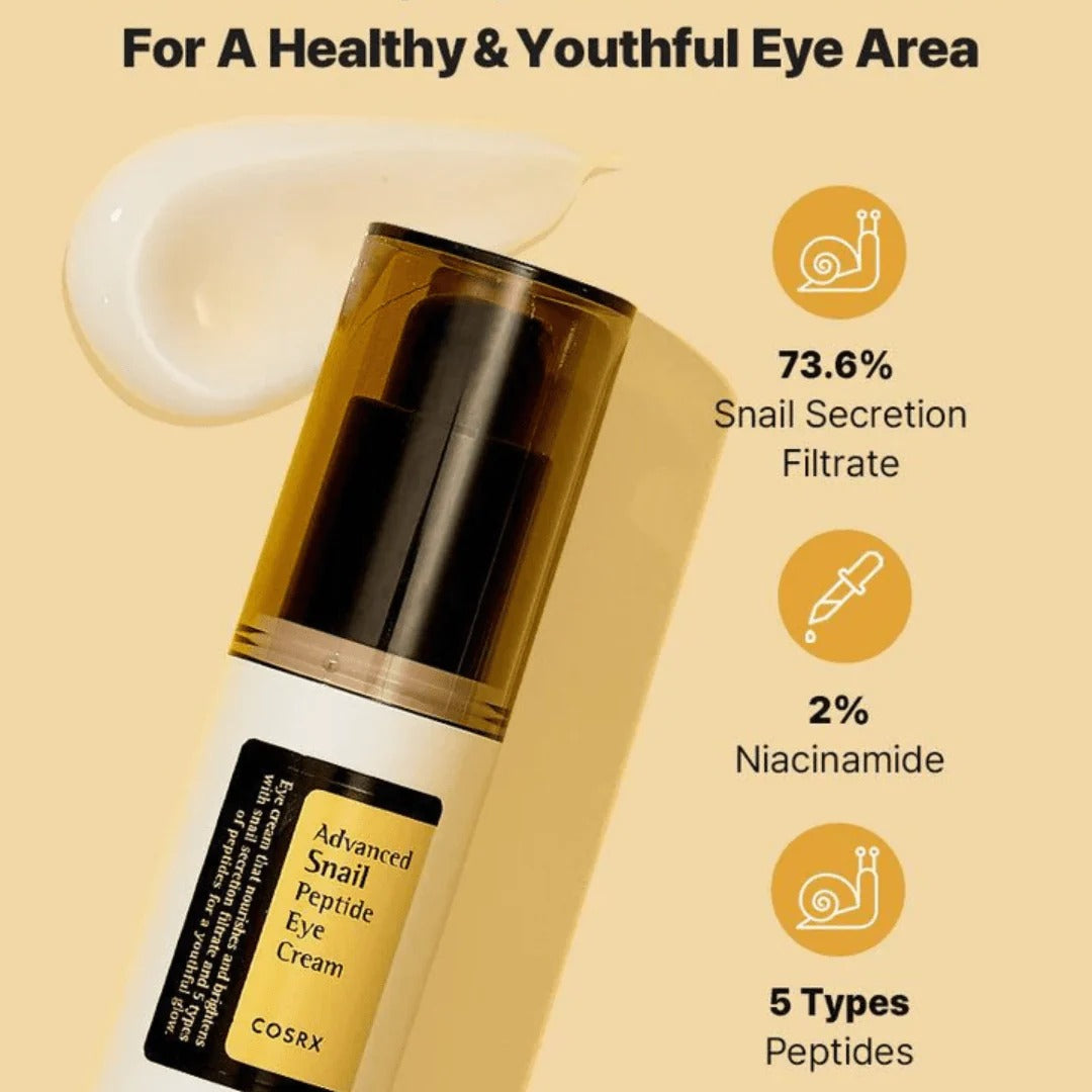 Cosrx Advanced Snail Peptide Eye Cream - 25ml COSRX