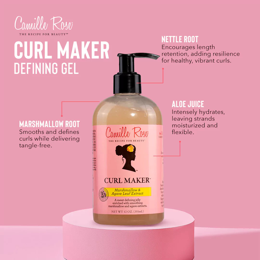 Camille Rose Curl Maker – The Recipe for Beauty – 355 ml Camille Rose