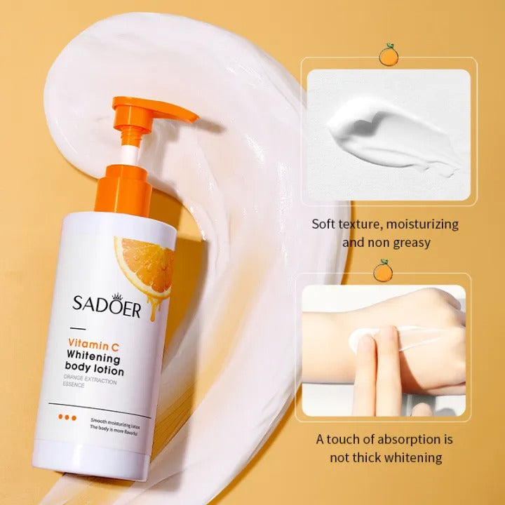 Sadoer Vitamin C Whitening Body Lotion - 250g Sadoer