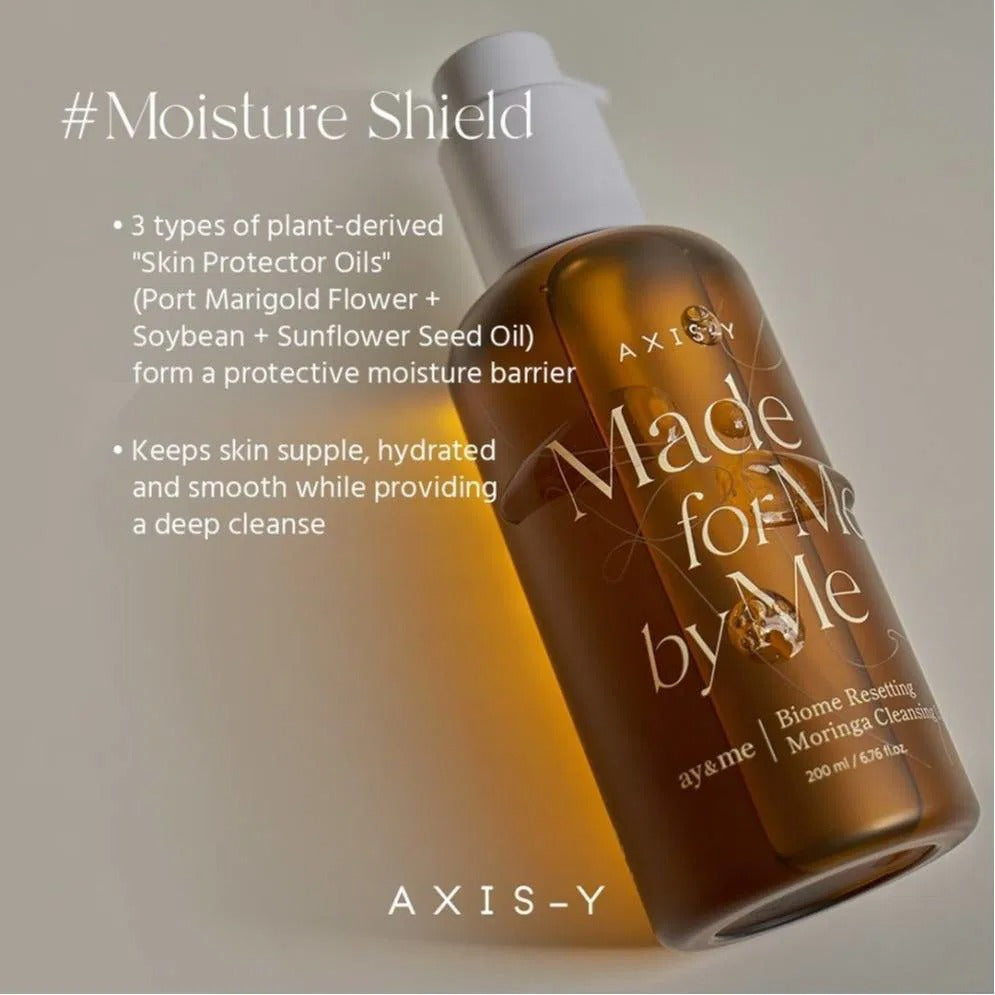 Axis-Y Biome Resetting Moringa Cleansing Oil - 200ml AXIS-Y