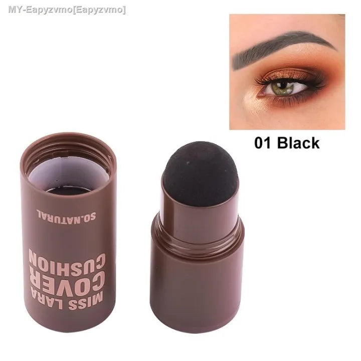 Miss Lara Cover Cushion Eyebrow Cake Powder - 1.3g BLACK (1) MISS LARA