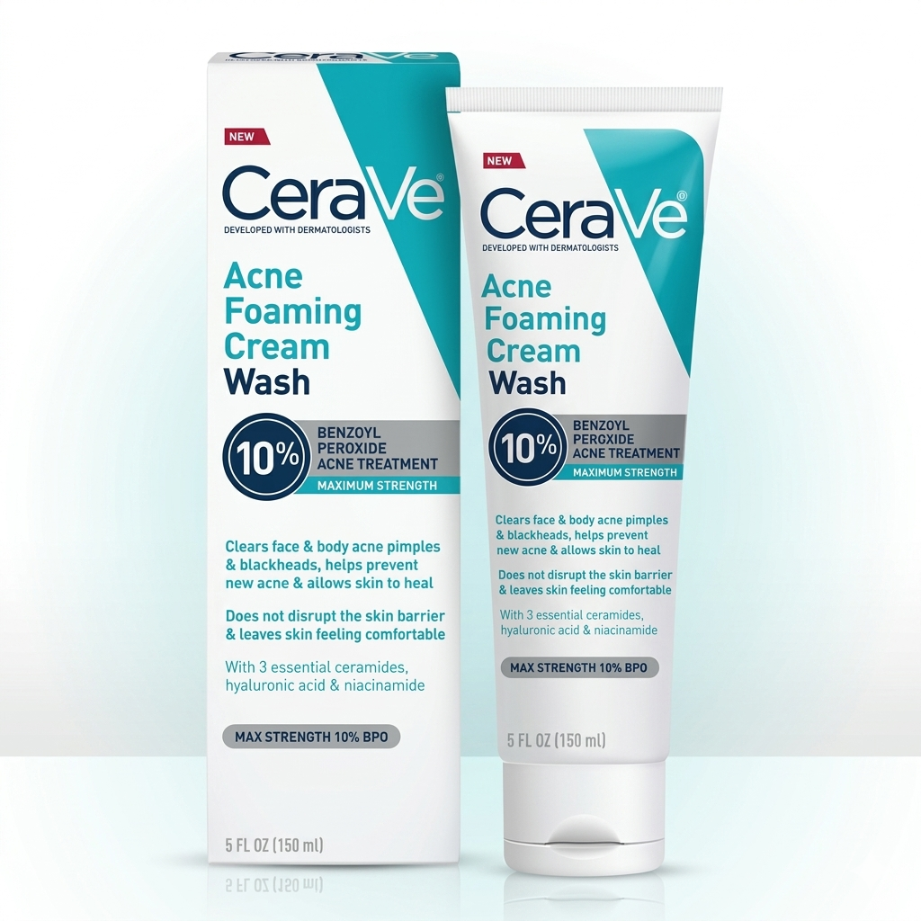 CeraVe Acne Foaming Cream Wash 10 % 150mL CeraVe