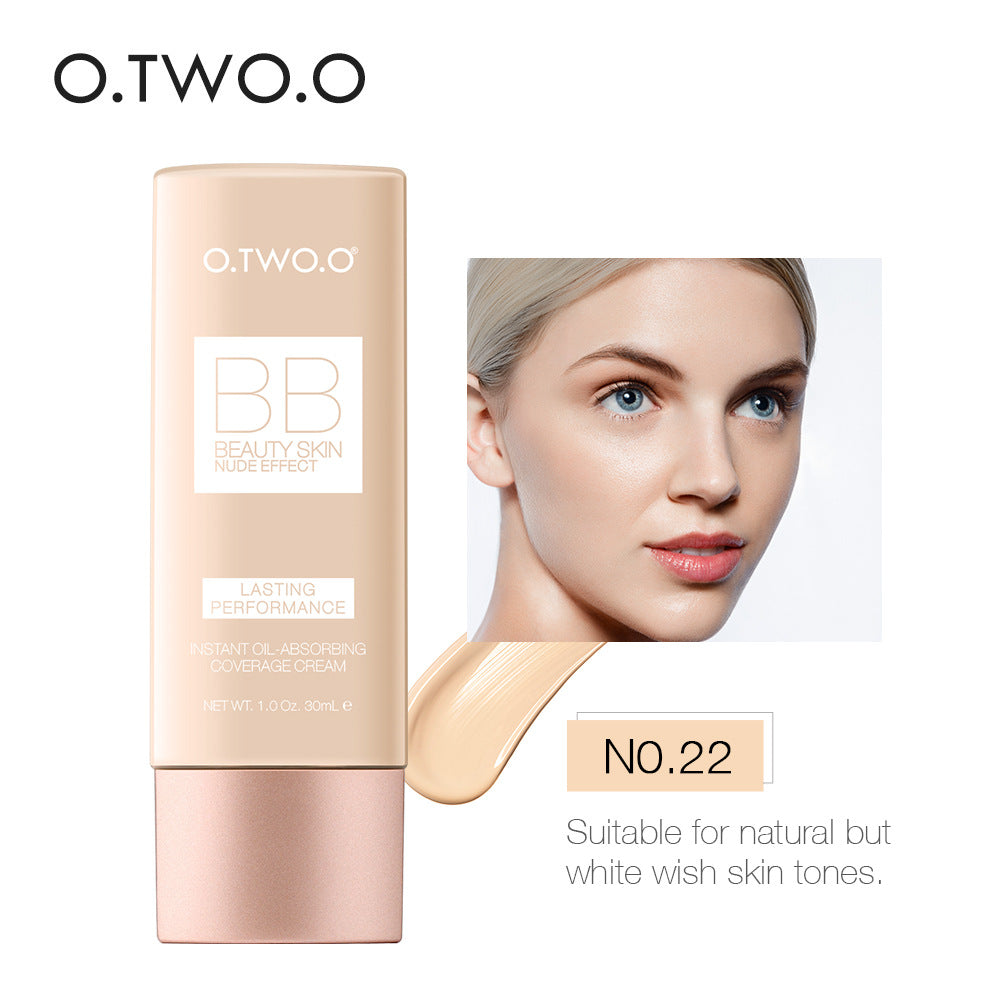 O.TWO.O Liquid Foundation BB Cream - 30ml NO.22 O.TWO.O