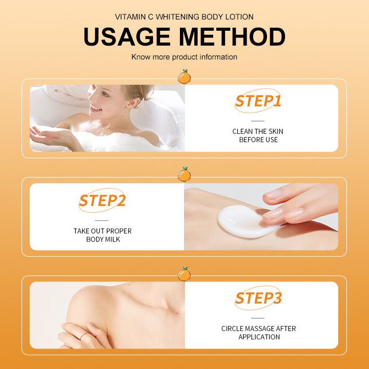 Sadoer Vitamin C Whitening Body Lotion - 250g Sadoer