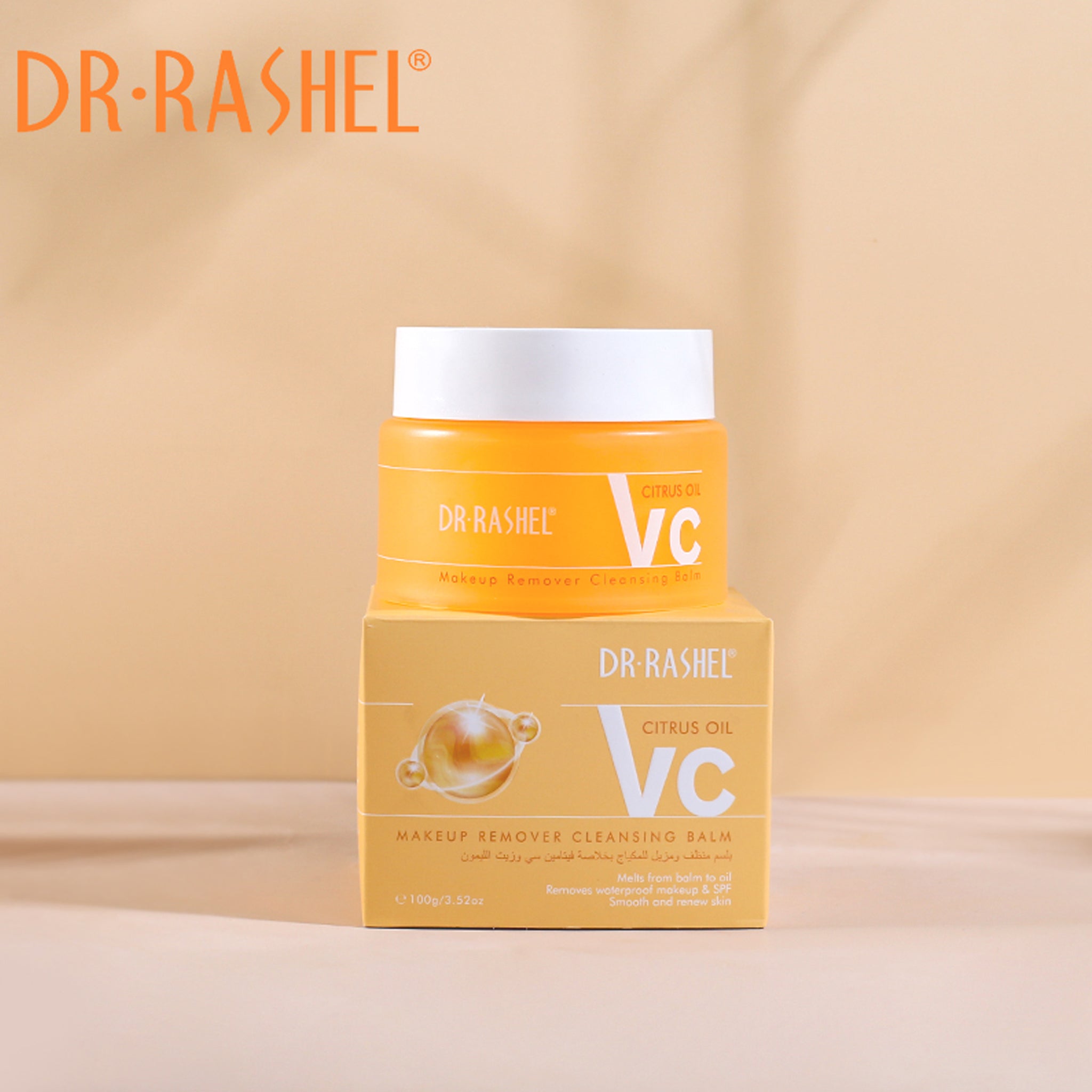 Dr.Rashel Citrus oil VC Makeup Remover Cleansing Balm - 100g Dr. Rashel