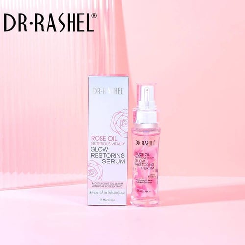 Dr.Rashel Rose Oil Nutritious Vitality Glow Restoring Serum - 40g DR.RASHEL