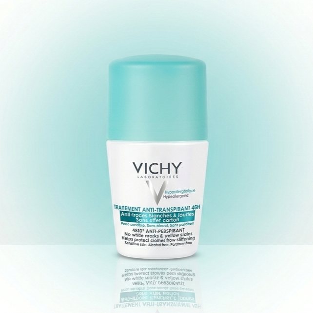 Vichy Roll on Deodorant Anti Transpirant 48H 50mL Glo Arabia