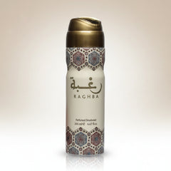 RAGHBA Perfumed Spray 200 ml Glo Arabia