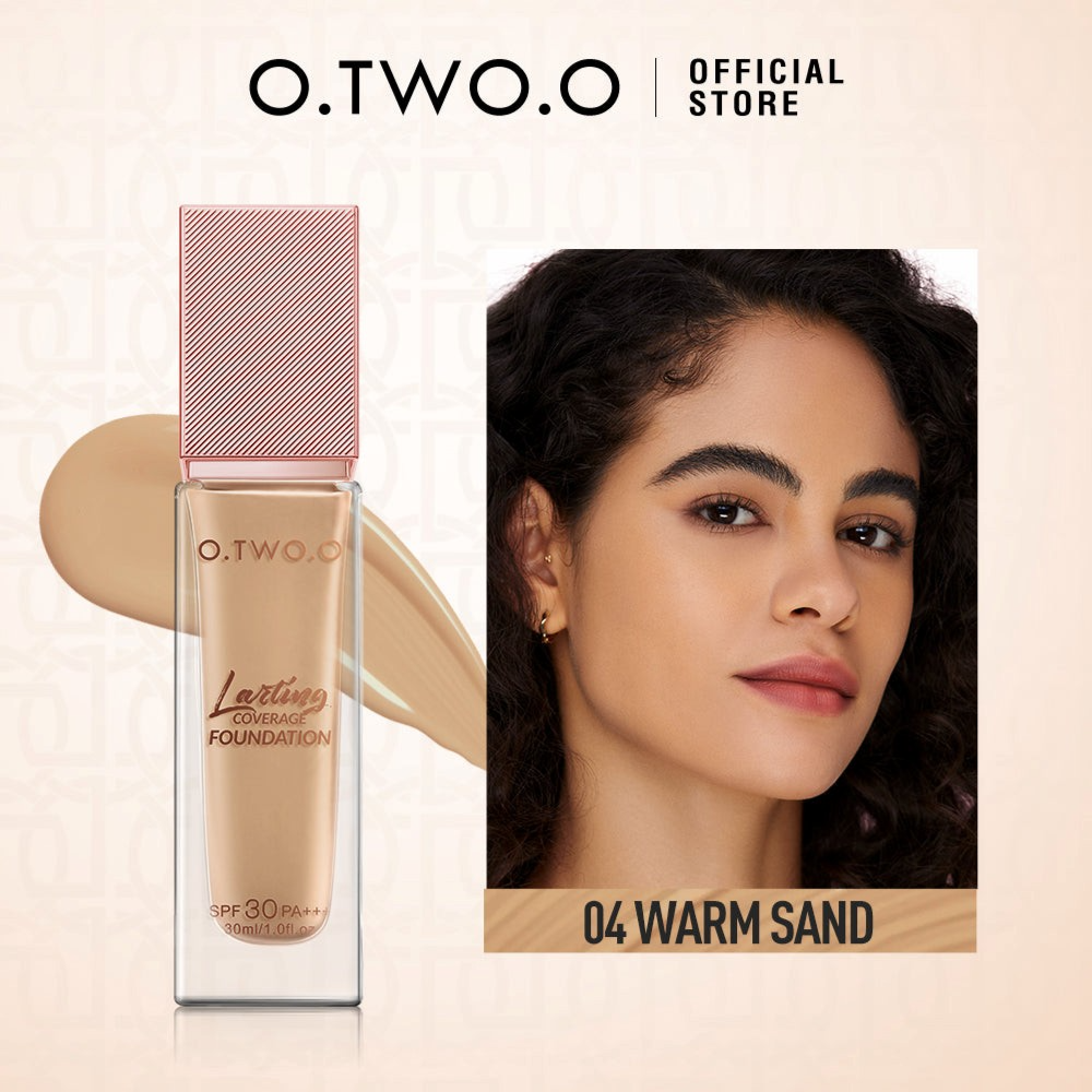 O.TWO.O New High Quality Oil Control Matte Finish Liquid Foundation - 30ml Warm Sand O.TWO.O