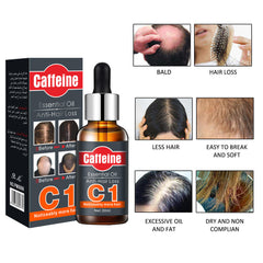 Caffeine Essential Oil Anti Hair Loss - 30ml Caffeine