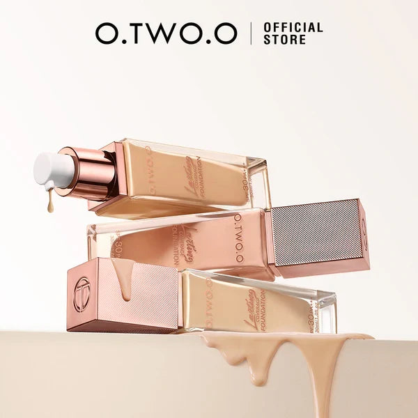 O.TWO.O New High Quality Oil Control Matte Finish Liquid Foundation - 30ml O.TWO.O