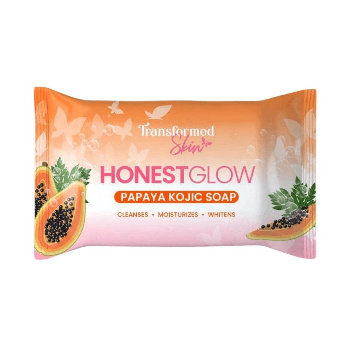 Transformed Skin Honestglow Papaya Kojic Soap - 70g Transformed Skin