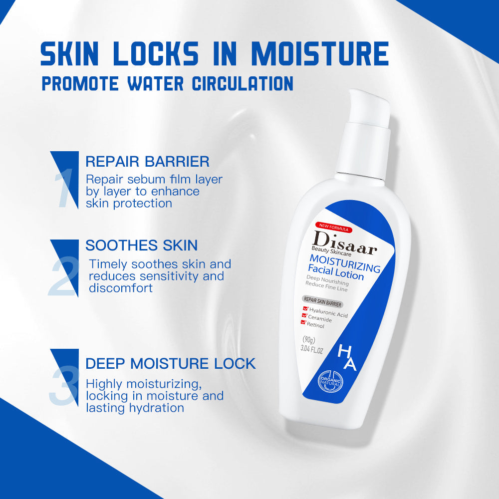 Disaar HA Moisturizing Facial Lotion - 90g Disaar