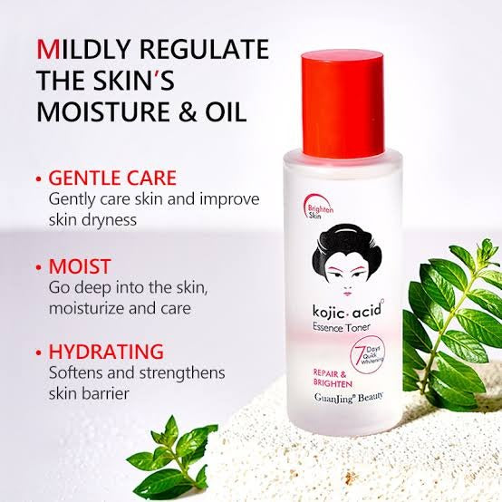 Guanjing Kojic Acid Essence Toner Repair & Brighten - 100ml GuanJing Beauty