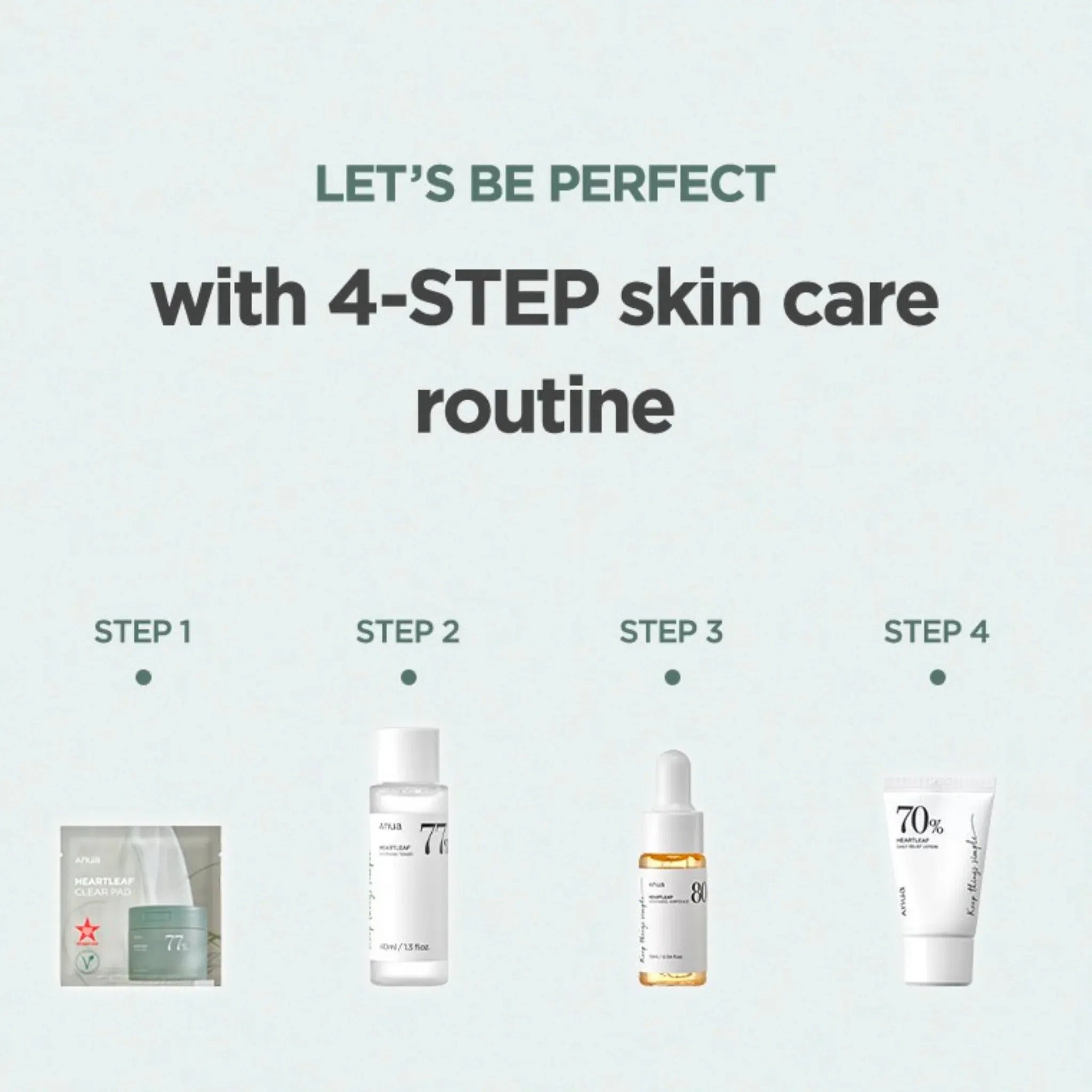 Anua Heartleaf Soothing Trial Kit Anua