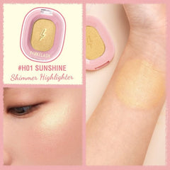 PINK FLASH Highlighter & Matte Contour Powder H01 Sunshine PINKFLASH