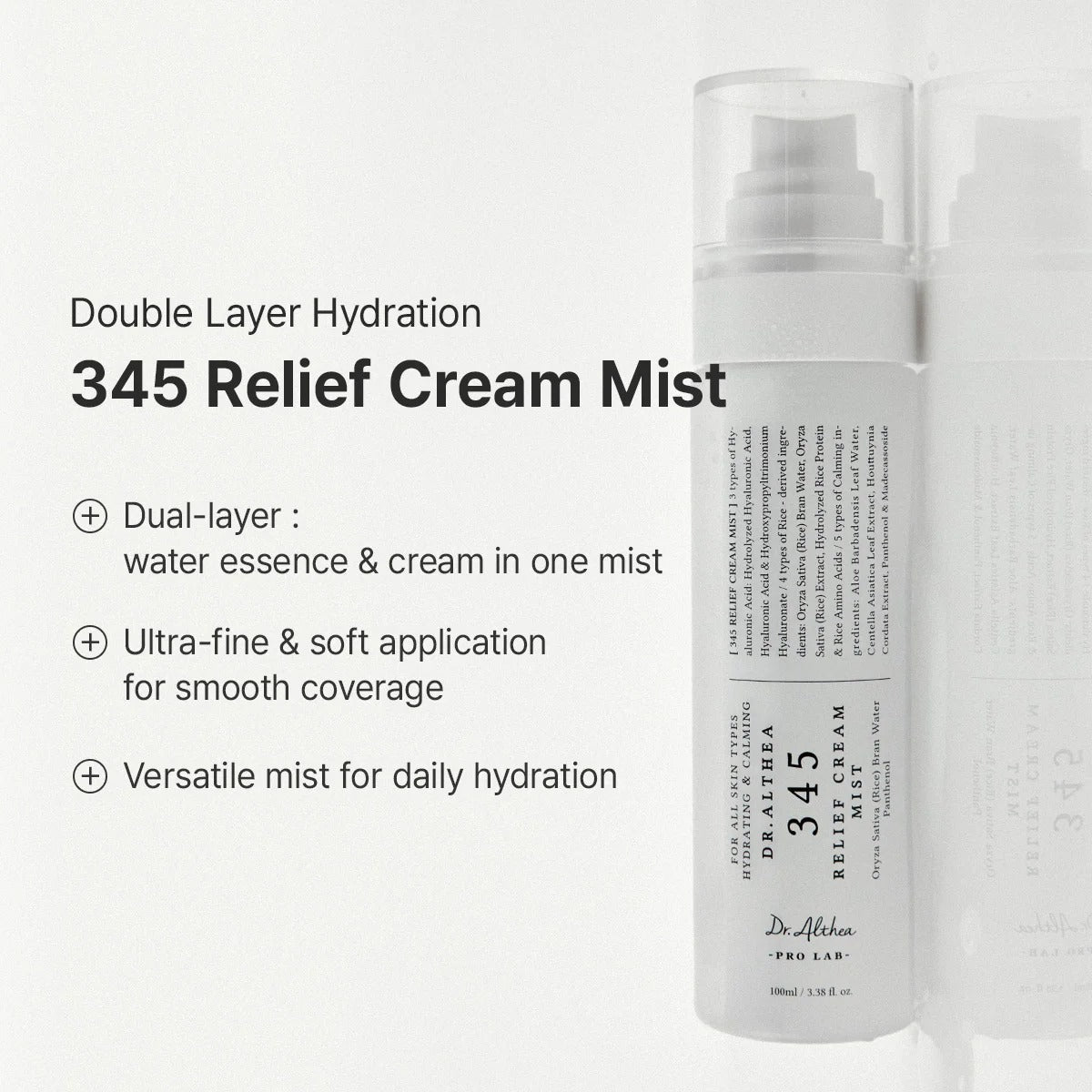 Dr Althea 345 Relief Cream & Mist Duo Dr.Althea