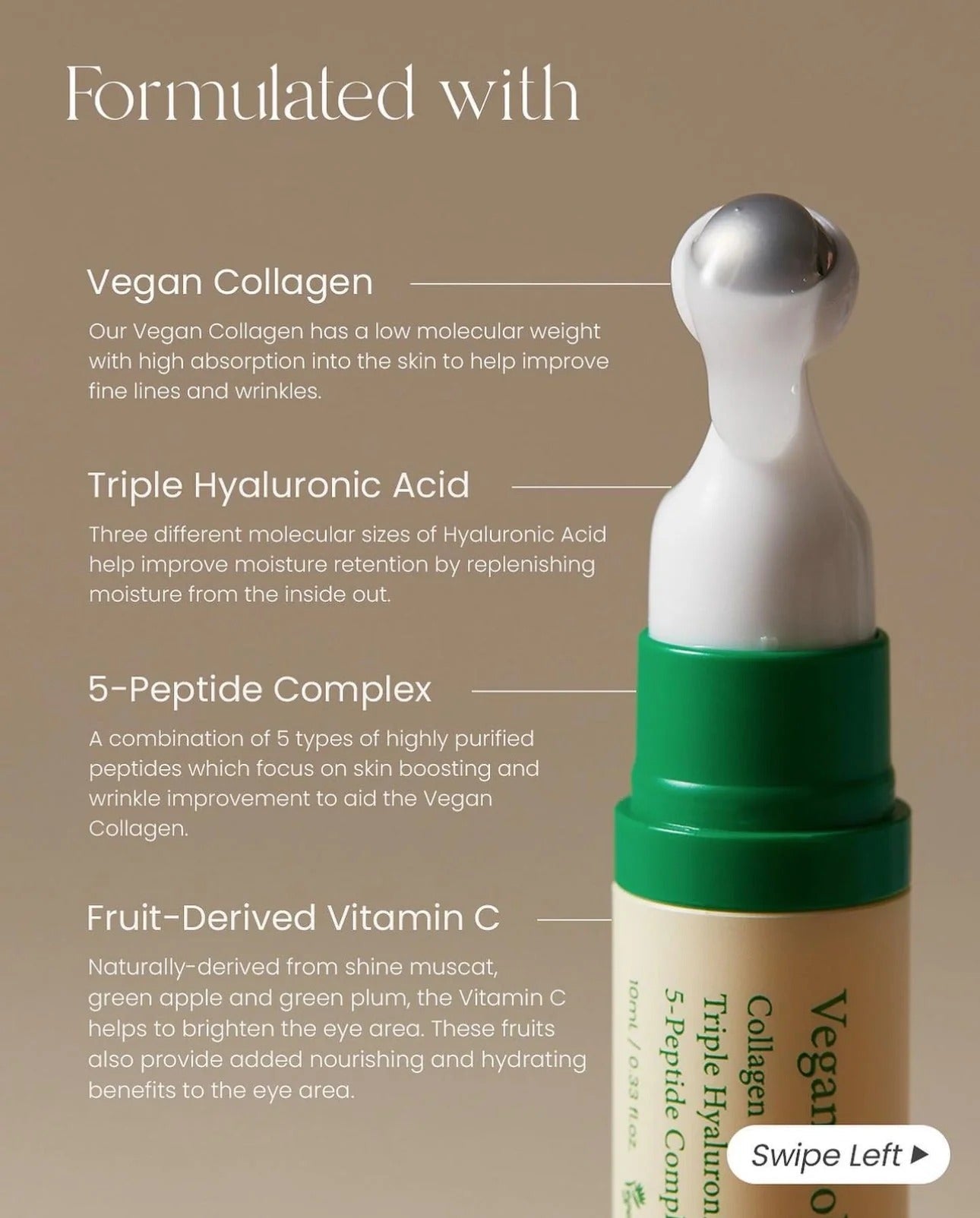 Axis-Y Vegan Collagen Eye Serum -10ml AXIS-Y